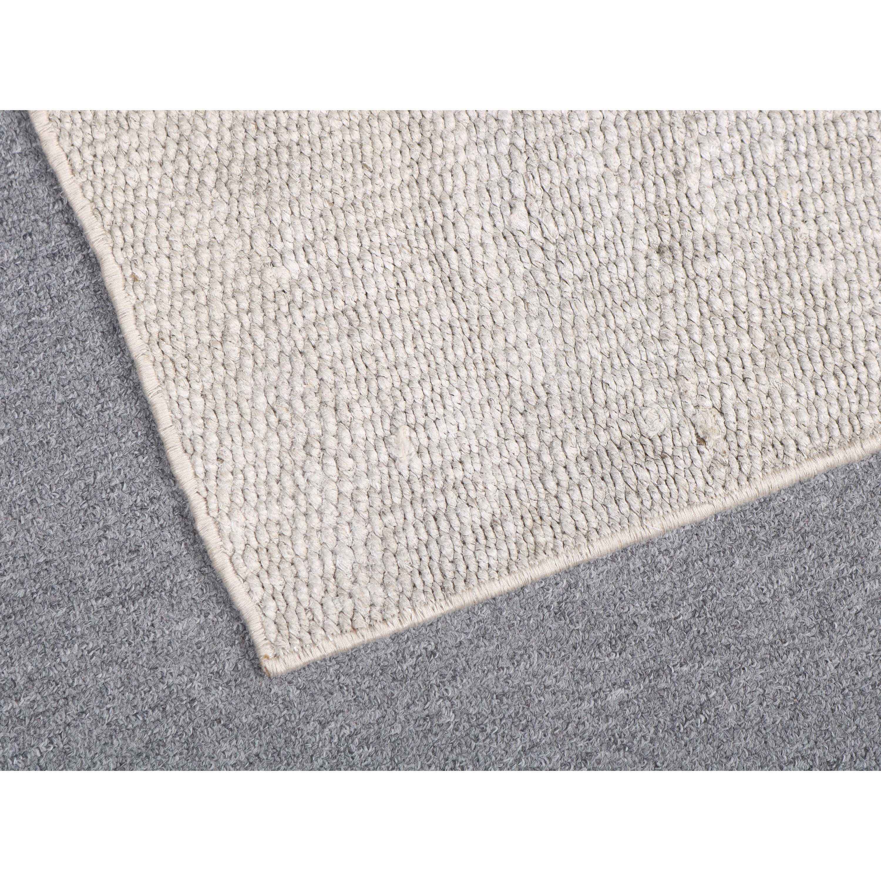 Turkish vintage rug, small rug, solid gray rug