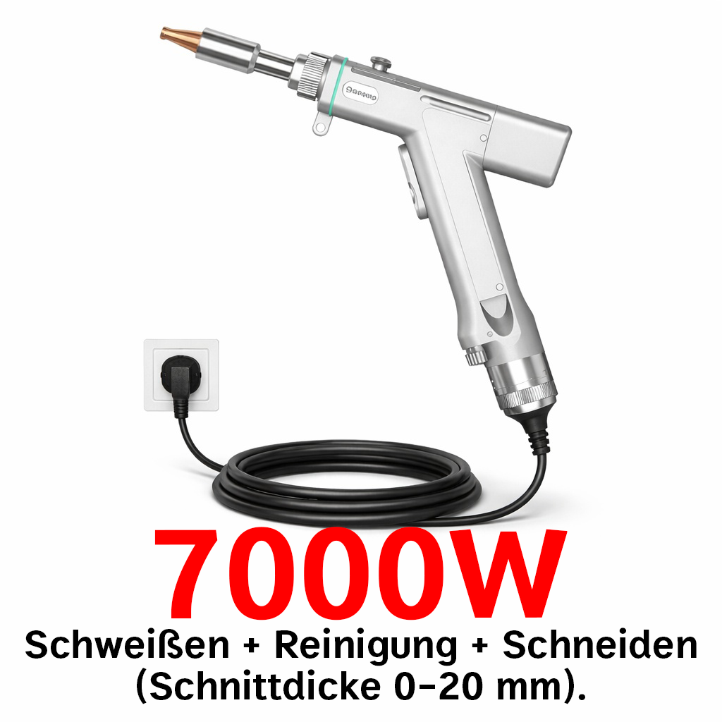 Alles in einem Gerät – Schweißen, Schneiden, Reinigen & Entrosten | 4-in-1 Lasergerät für Zuhause
