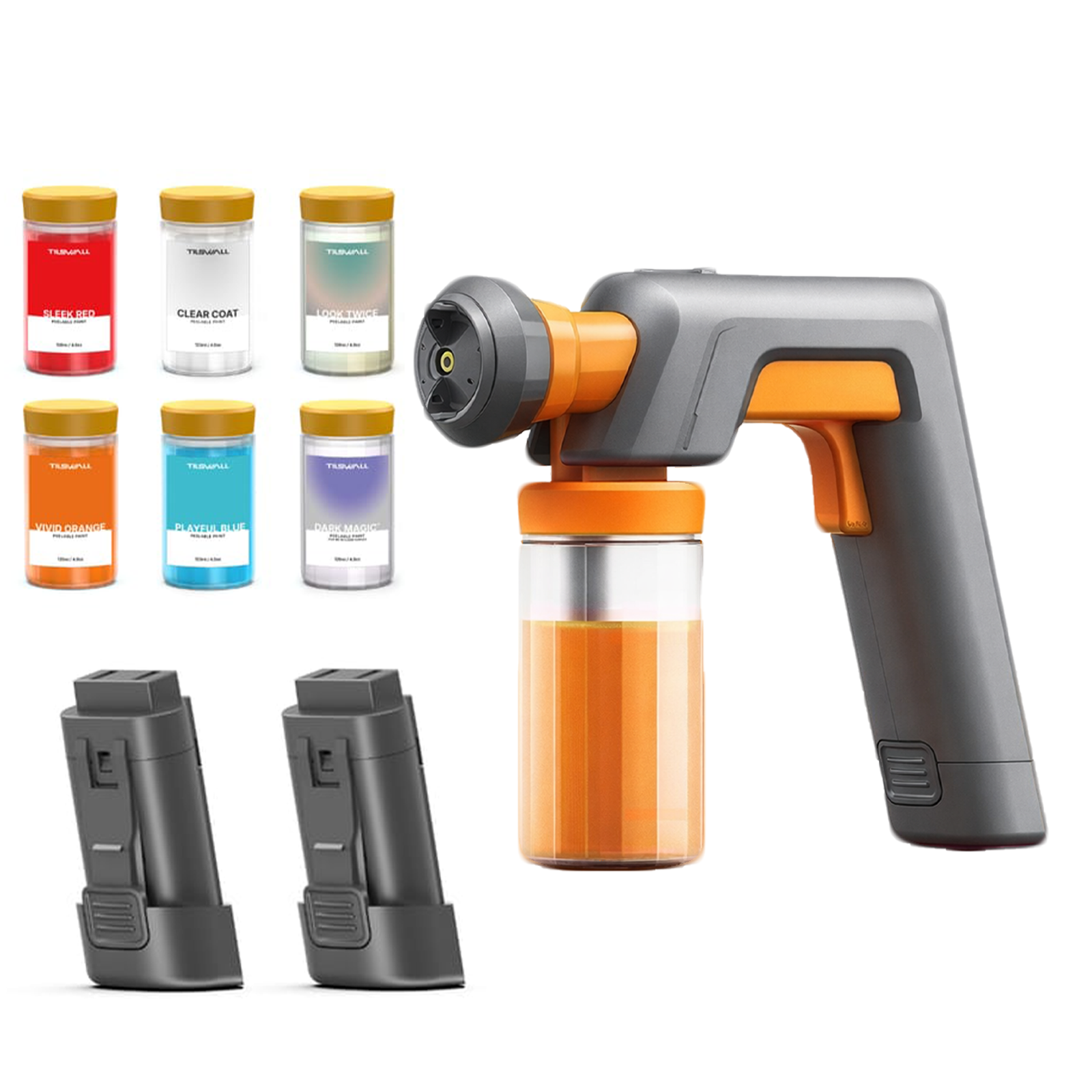 Das leichteste kabellose Farbspritzgerät