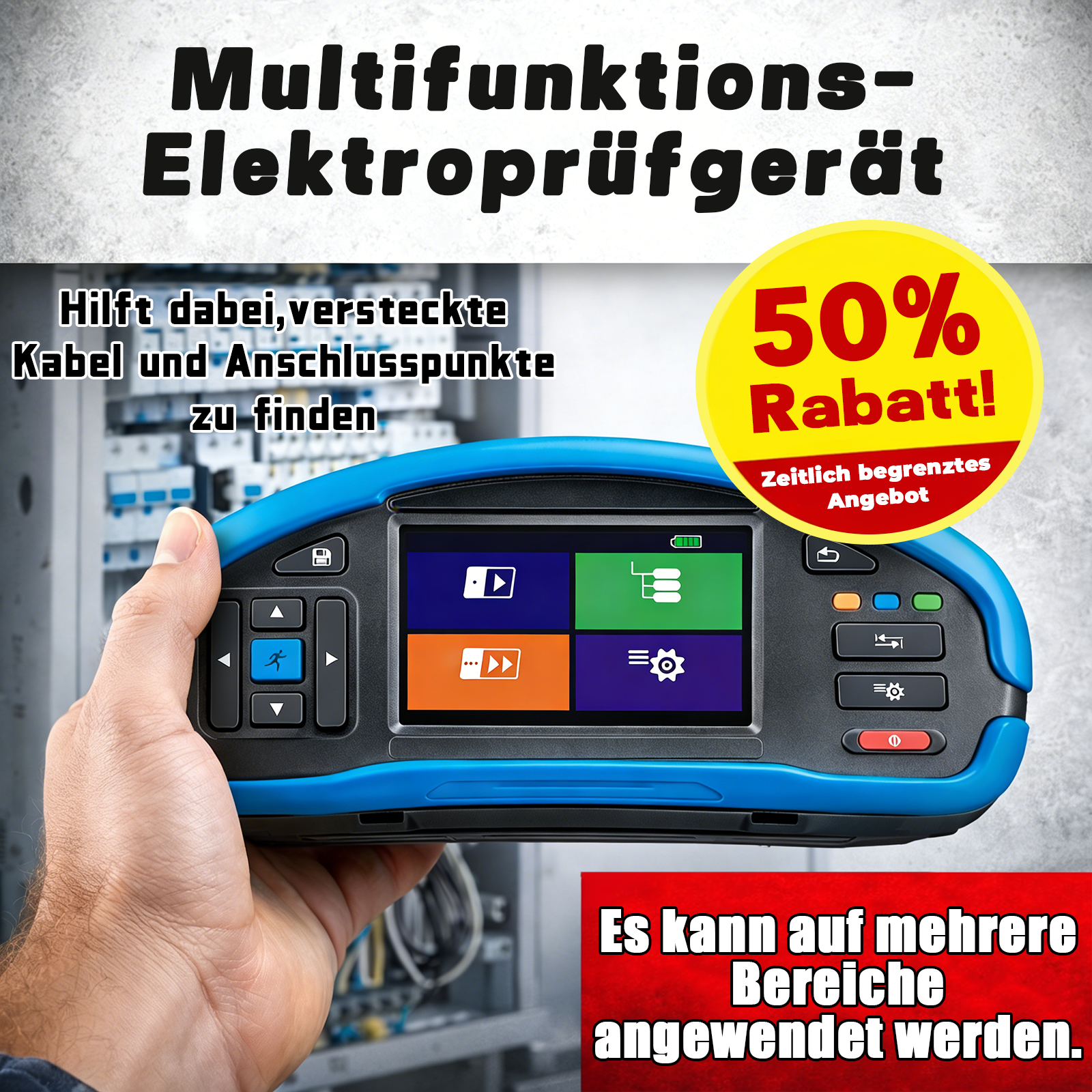 Multifunktions-Elektroprüfgerät