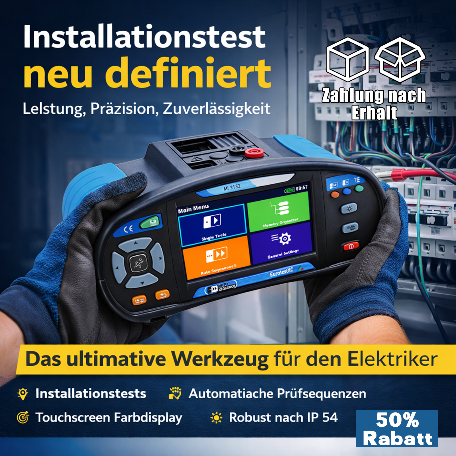 Multifunktions-Elektroprüfgerät