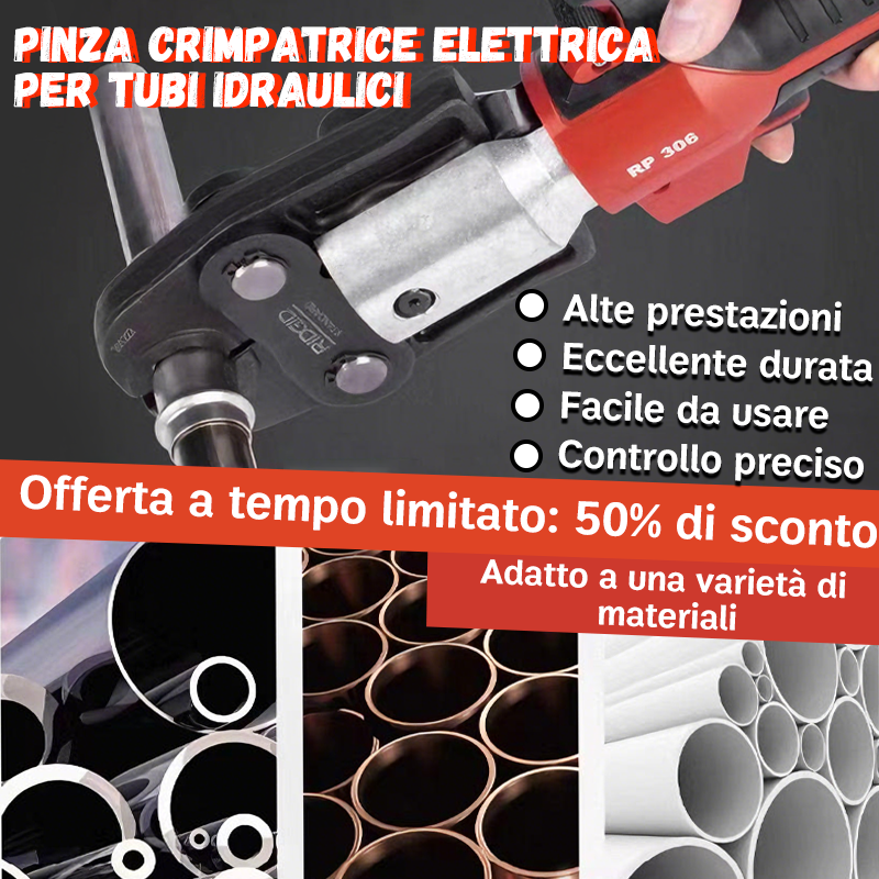 Kit di utensili per pressatura compatta RIDGID, modello 57373 RP 241, con morsetto ProPress da 1/2