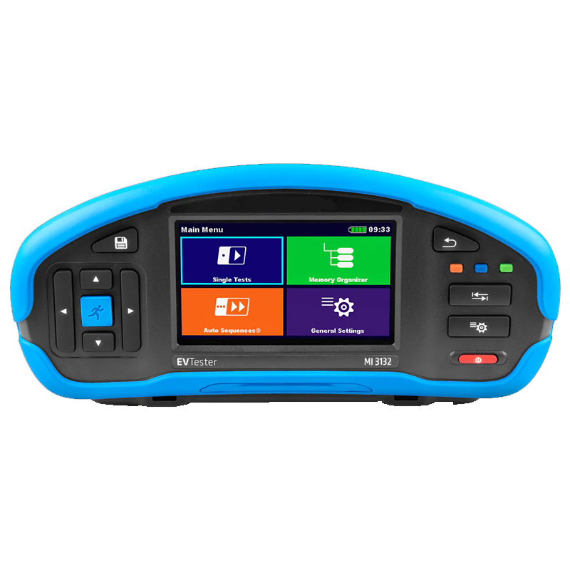 multifunkční elektrický tester, skutečná efektivní hodnota (TRMS), proudový chránič (RCD), tester izolace.