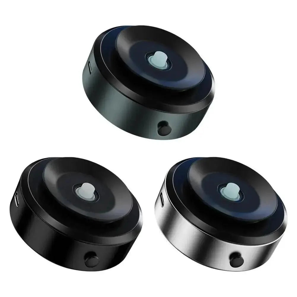 2 - in - 1 Magnetic Wireless Car Charger with Dual - Sided Rotation & Vacuum Suction - Featured Mart