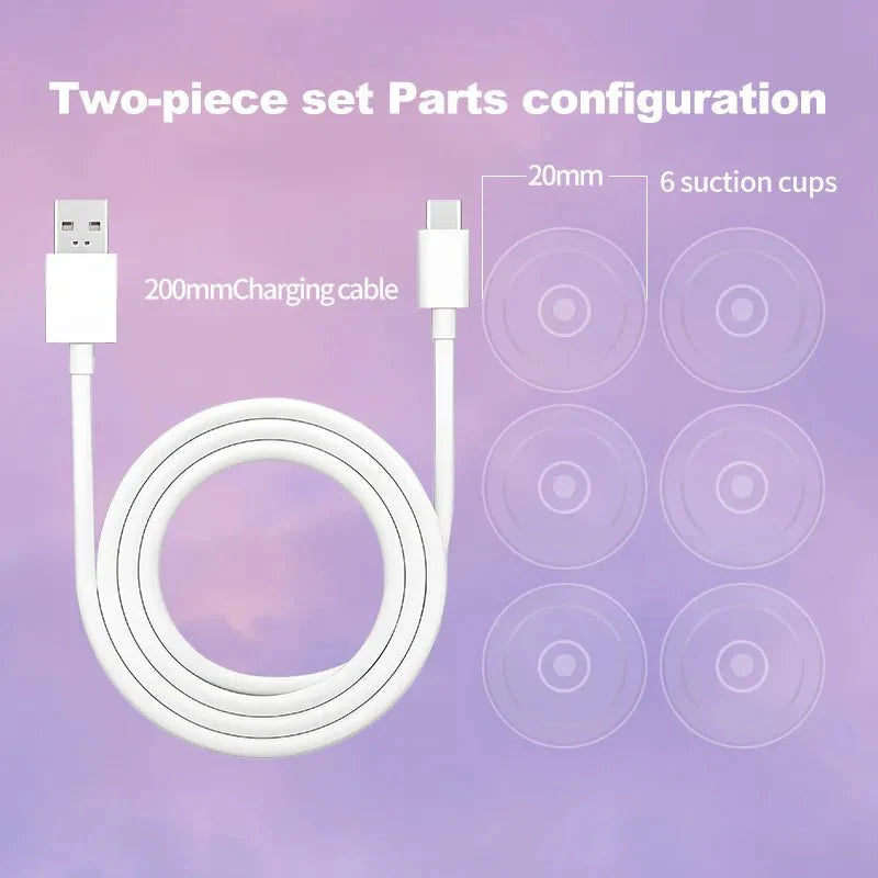 Car Solar Heart LED Light – Wireless Ambient Lamp - Featured Mart