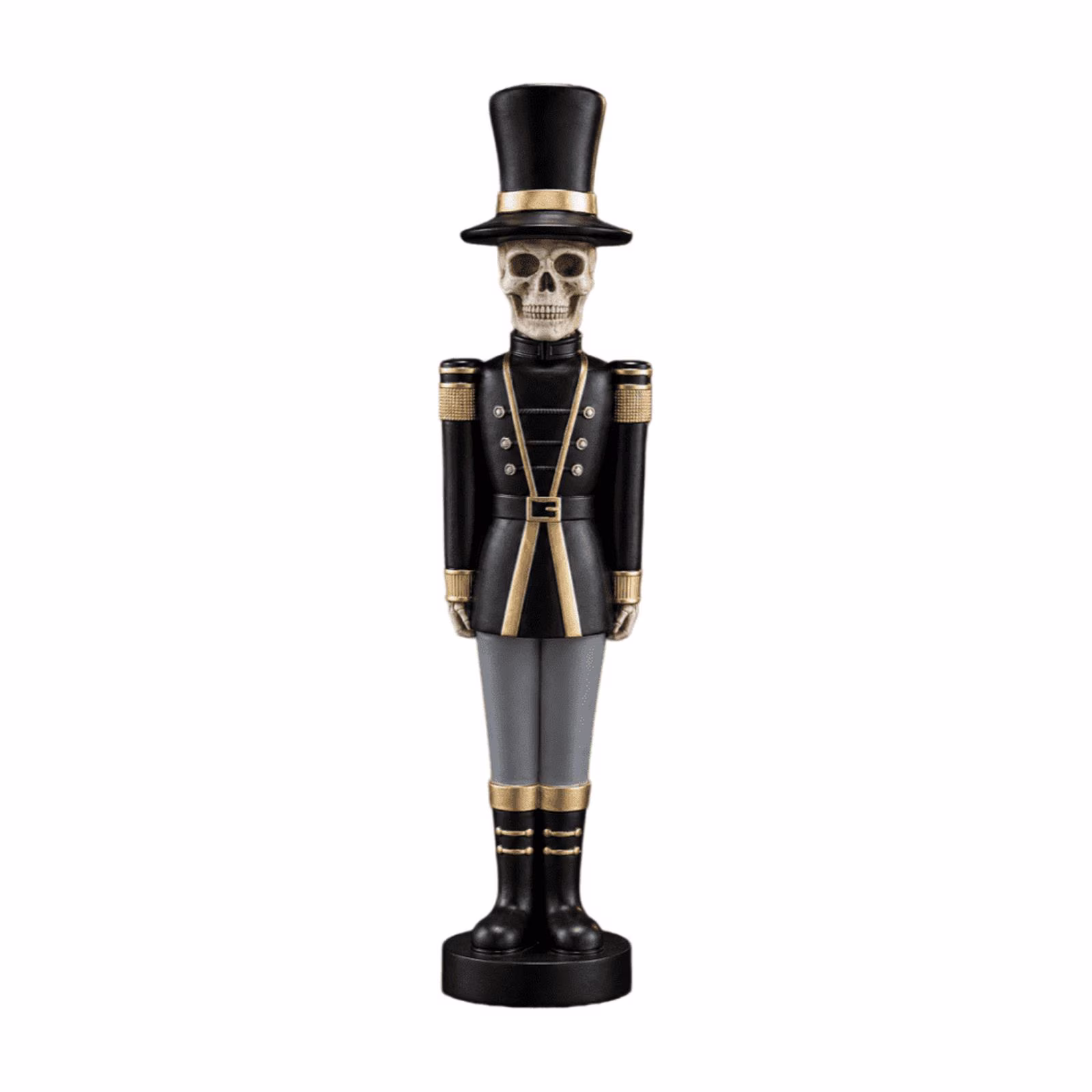Skeleton Nutcracker Figurine – 14" of Spooky Holiday Elegance 💀🎄