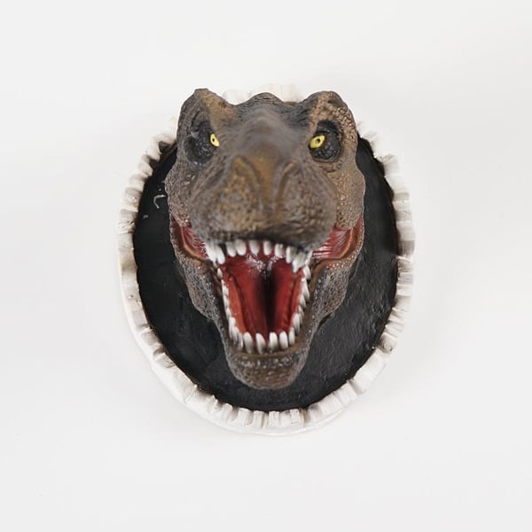 Dinosaur wall art detail