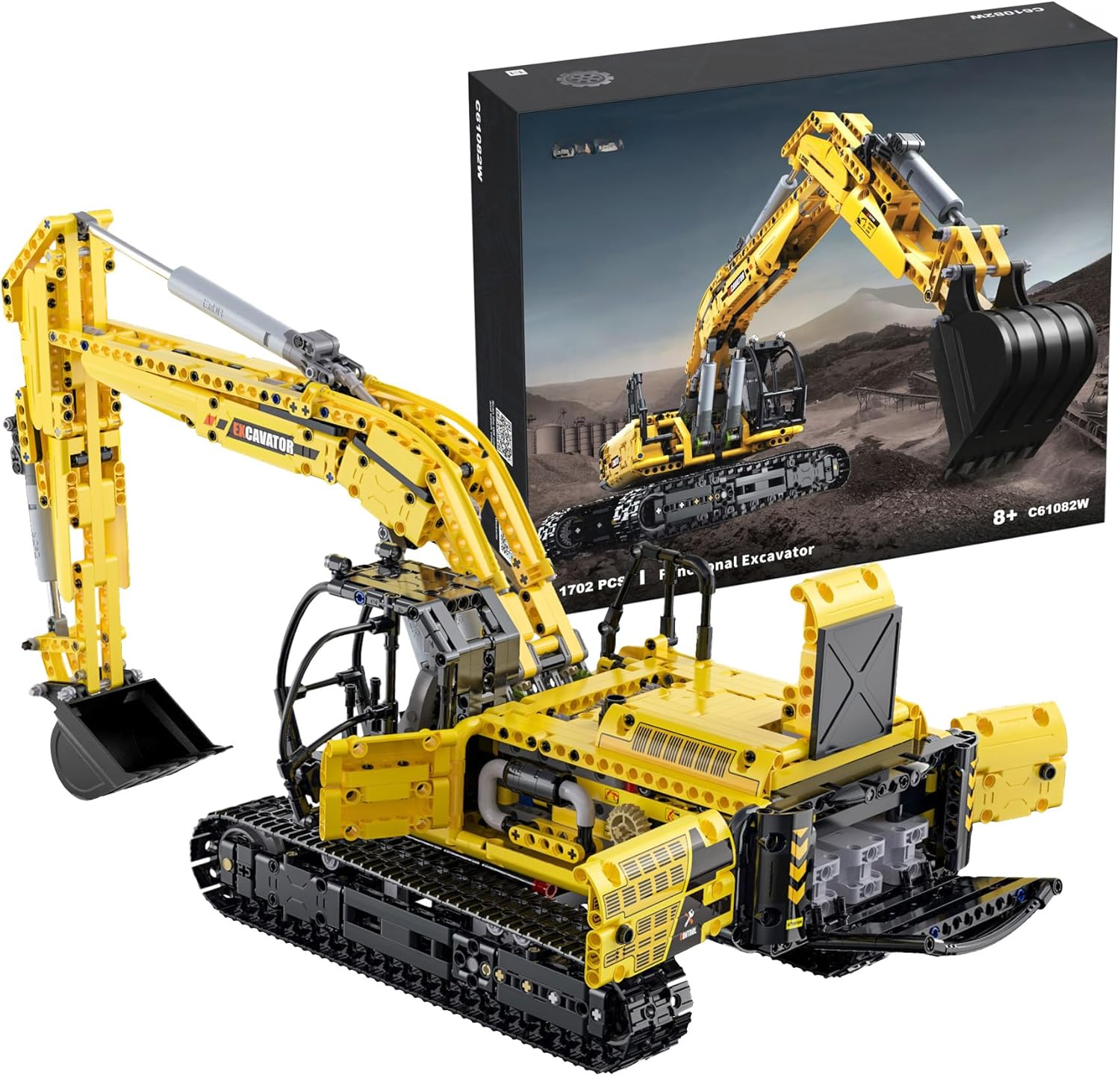 Construction Excavator Building Model 🚧🏗️