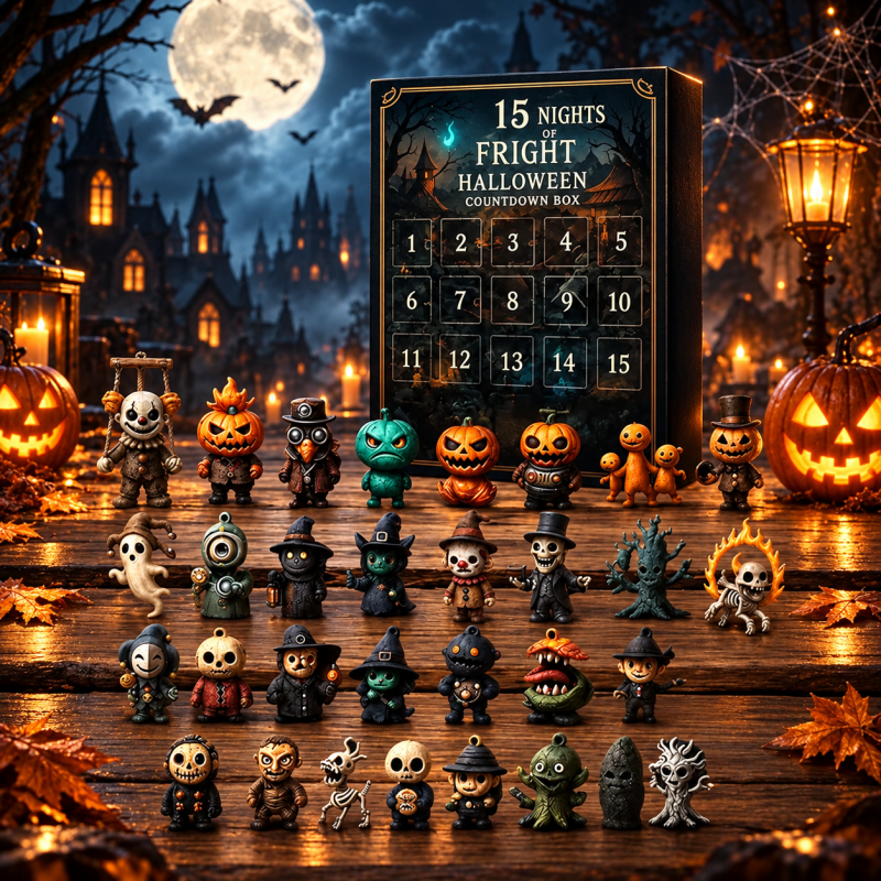 Novocanvas 15Nights Fright Halloween Countdown Box