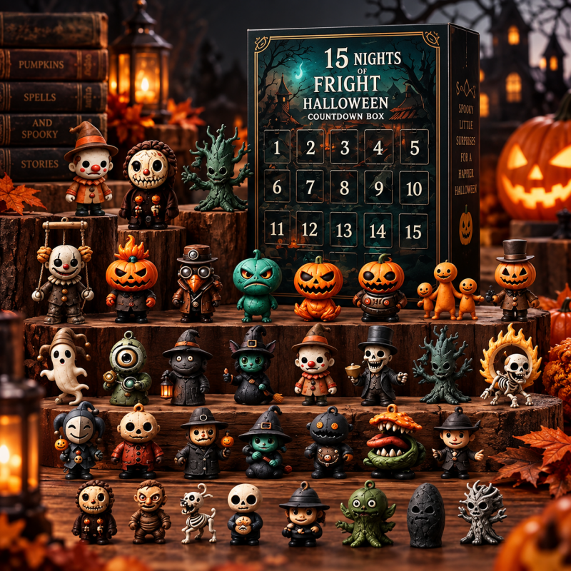 Novocanvas 15Nights Fright Halloween Countdown Box