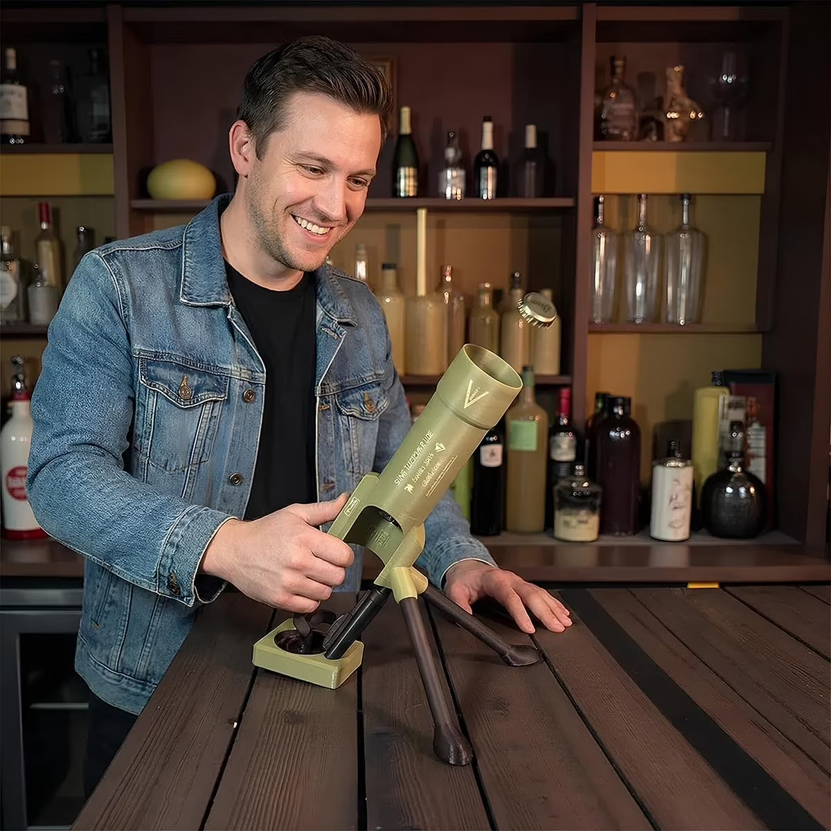 Fun Tactical Mortar Bottle Opener 💥✨