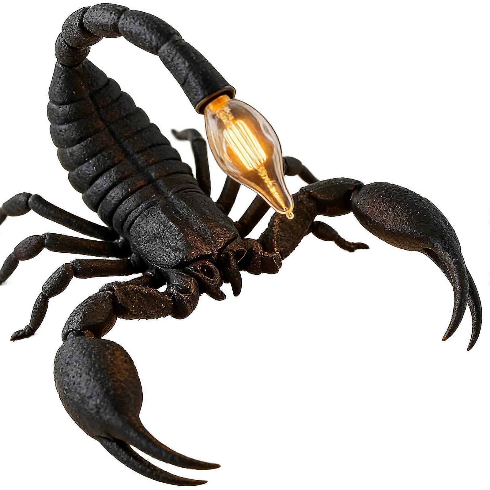 🦂 Gothic Scorpion Table Lamp – Dark Elegance Meets Functional Light