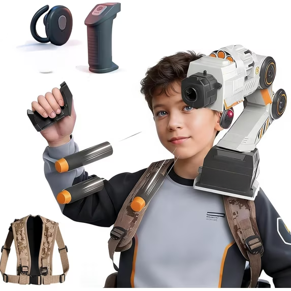Smart Tracking Mechanical Arm Foam Blaster 🤖💥