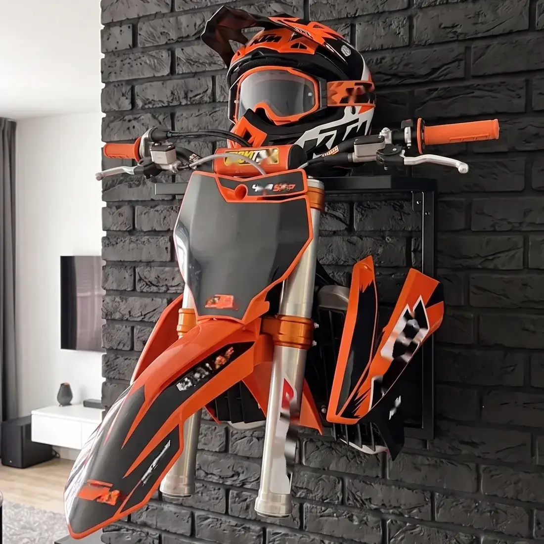🏍️Dirt Bike Wall Sculpture