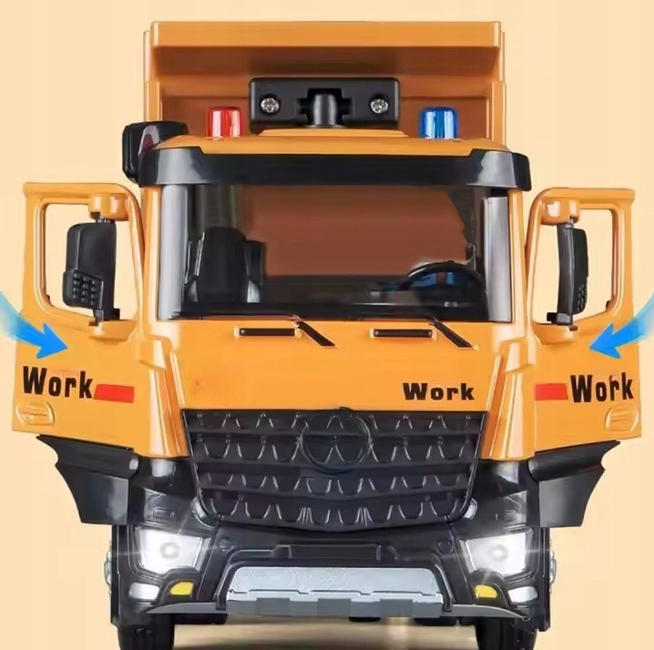 🚛 Large Dump Truck Toy for Kids