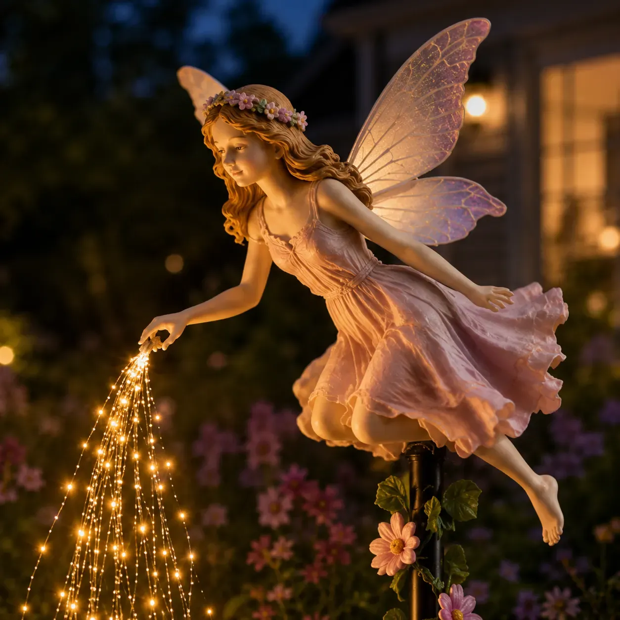🧚 Fairy Sprinkling Magic Dust – Solar Garden Light