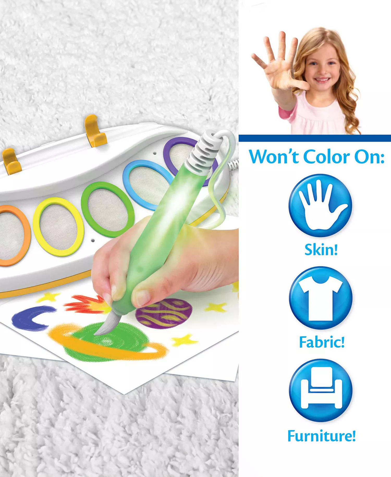 🎨 Magic Light Brush Paint Set – Mess-Free Painting for Kids