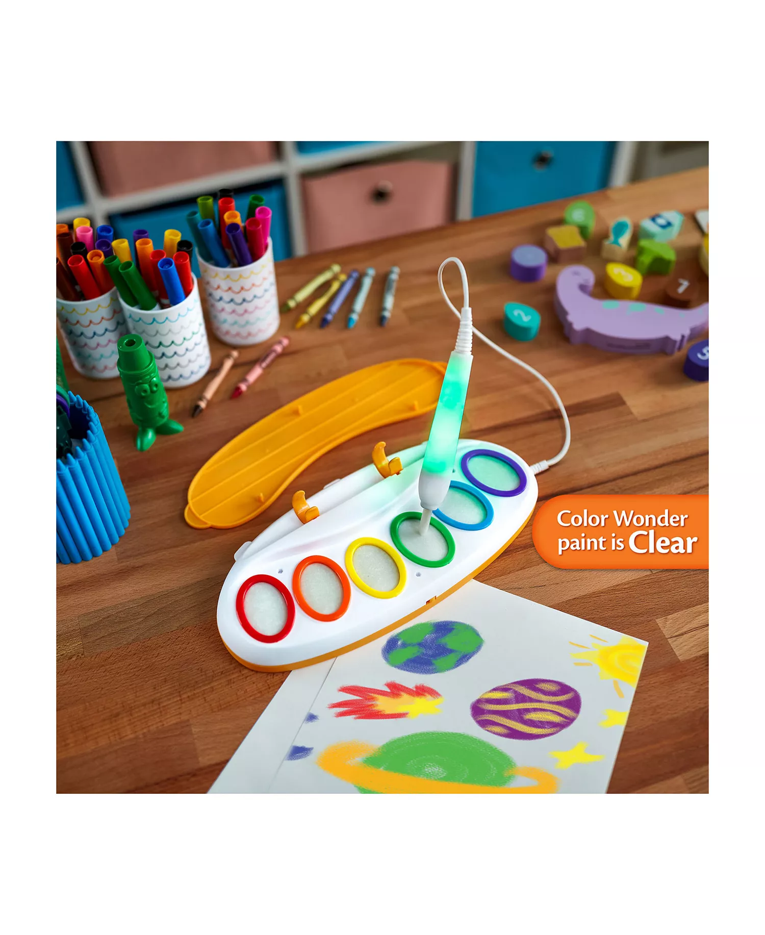 🎨 Magic Light Brush Paint Set – Mess-Free Painting for Kids