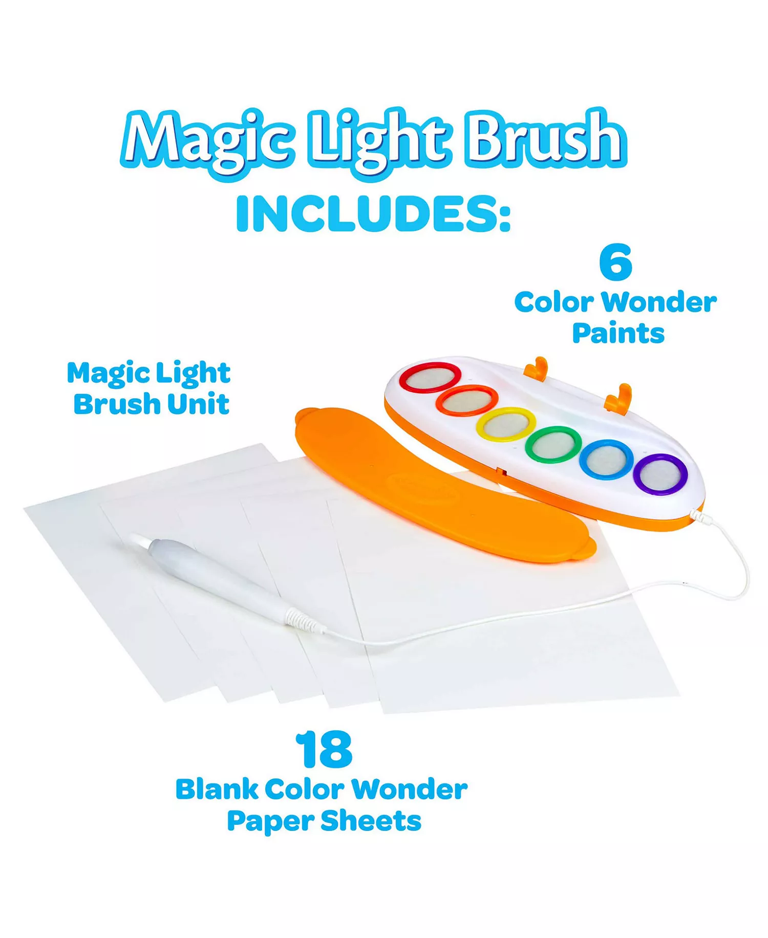 🎨 Magic Light Brush Paint Set – Mess-Free Painting for Kids