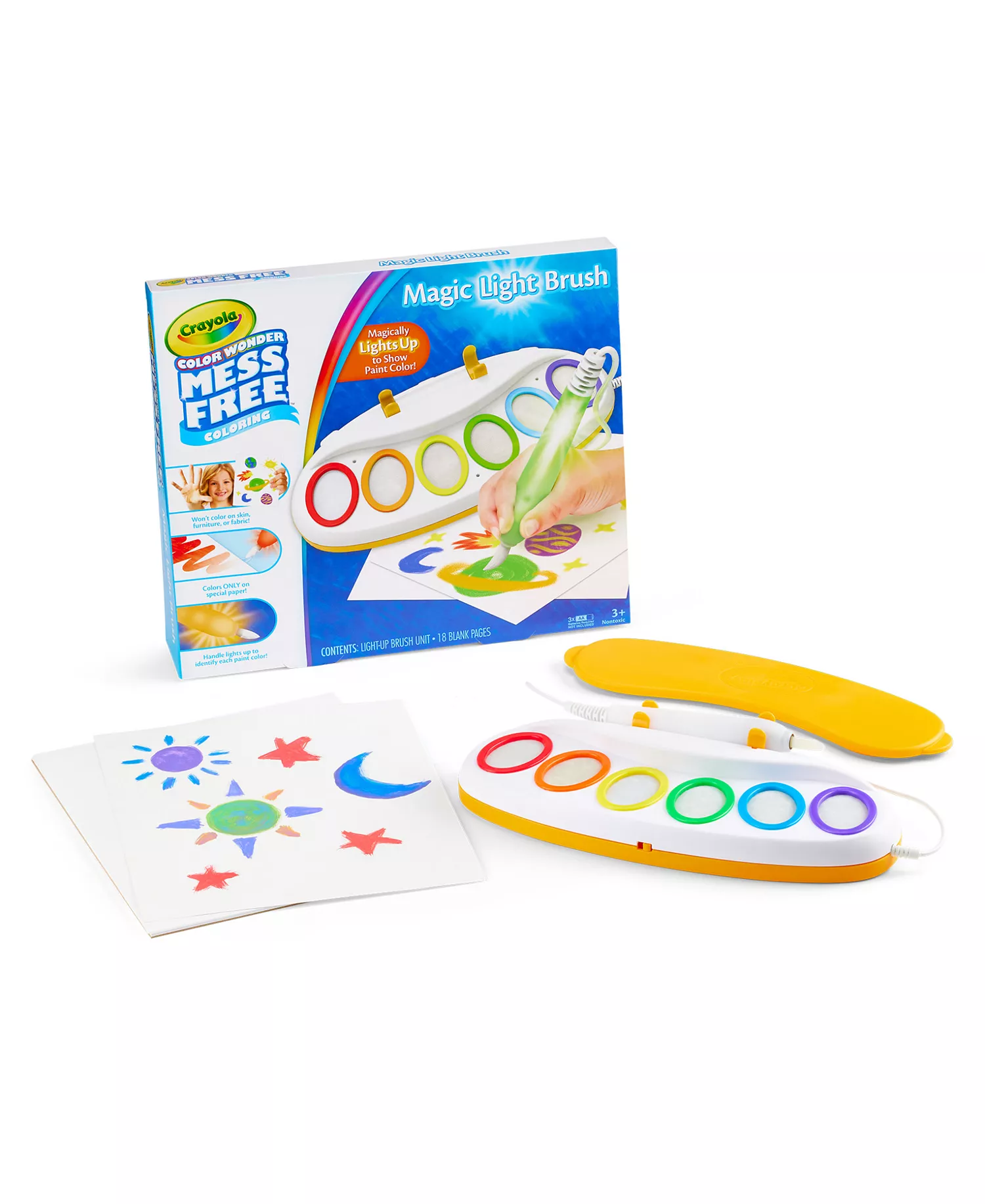 🎨 Magic Light Brush Paint Set – Mess-Free Painting for Kids
