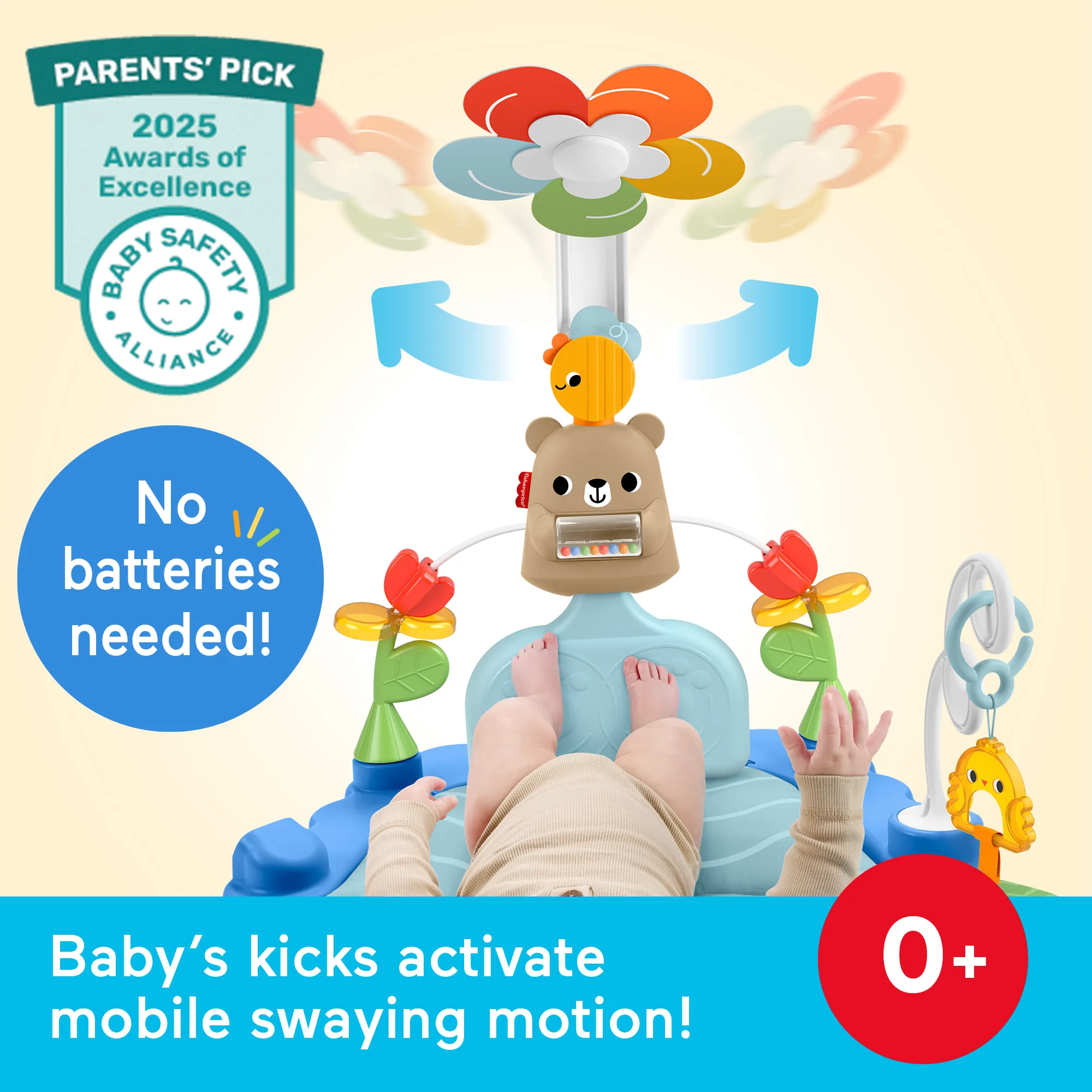Newborn Sensory Activity Gym 🎨👶