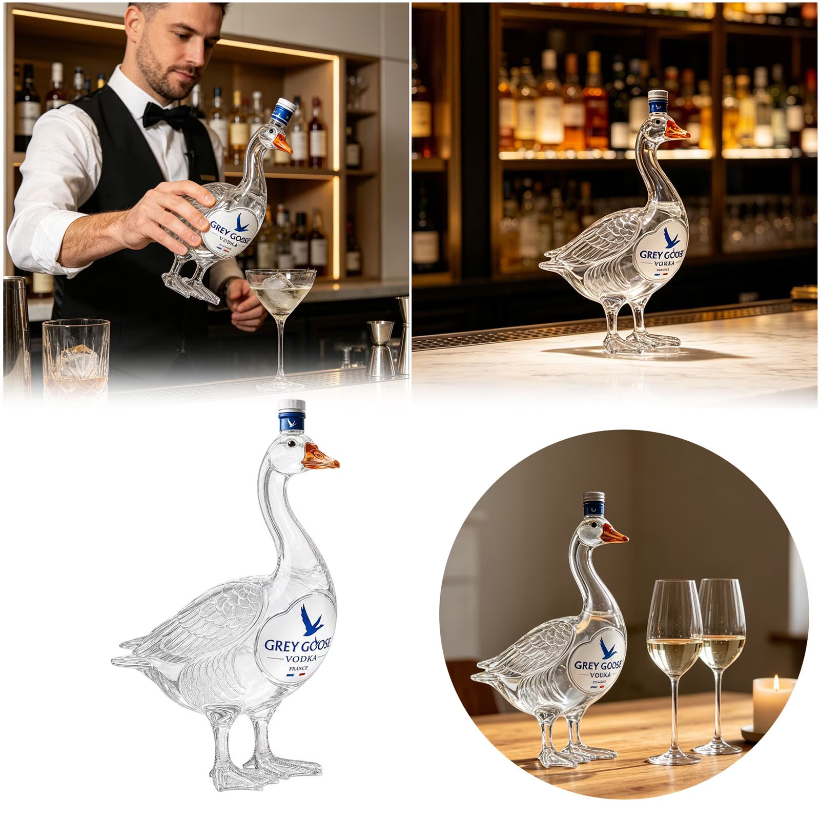 🦢 30th Anniversary Limited Edition – Goose-Shaped Bottle
