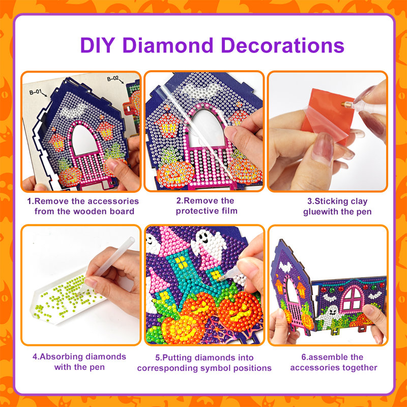 Home decoration DIY diamond painting ornaments