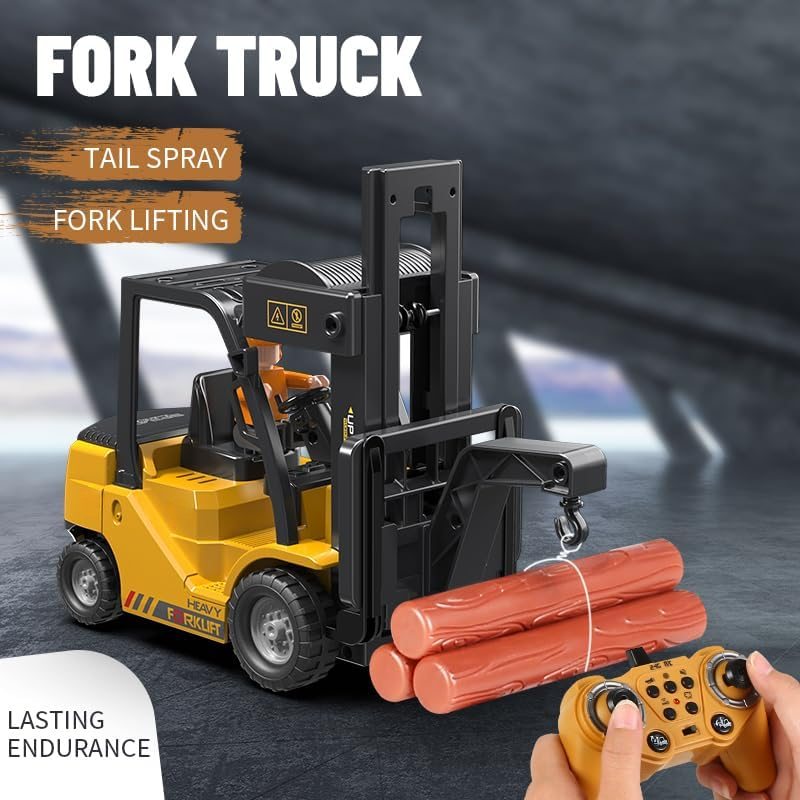 RC Forklift Construction Toy 🚜💨