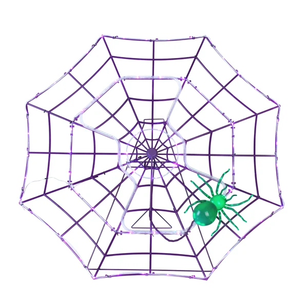 🕷️ Outdoor Animated Spider Web