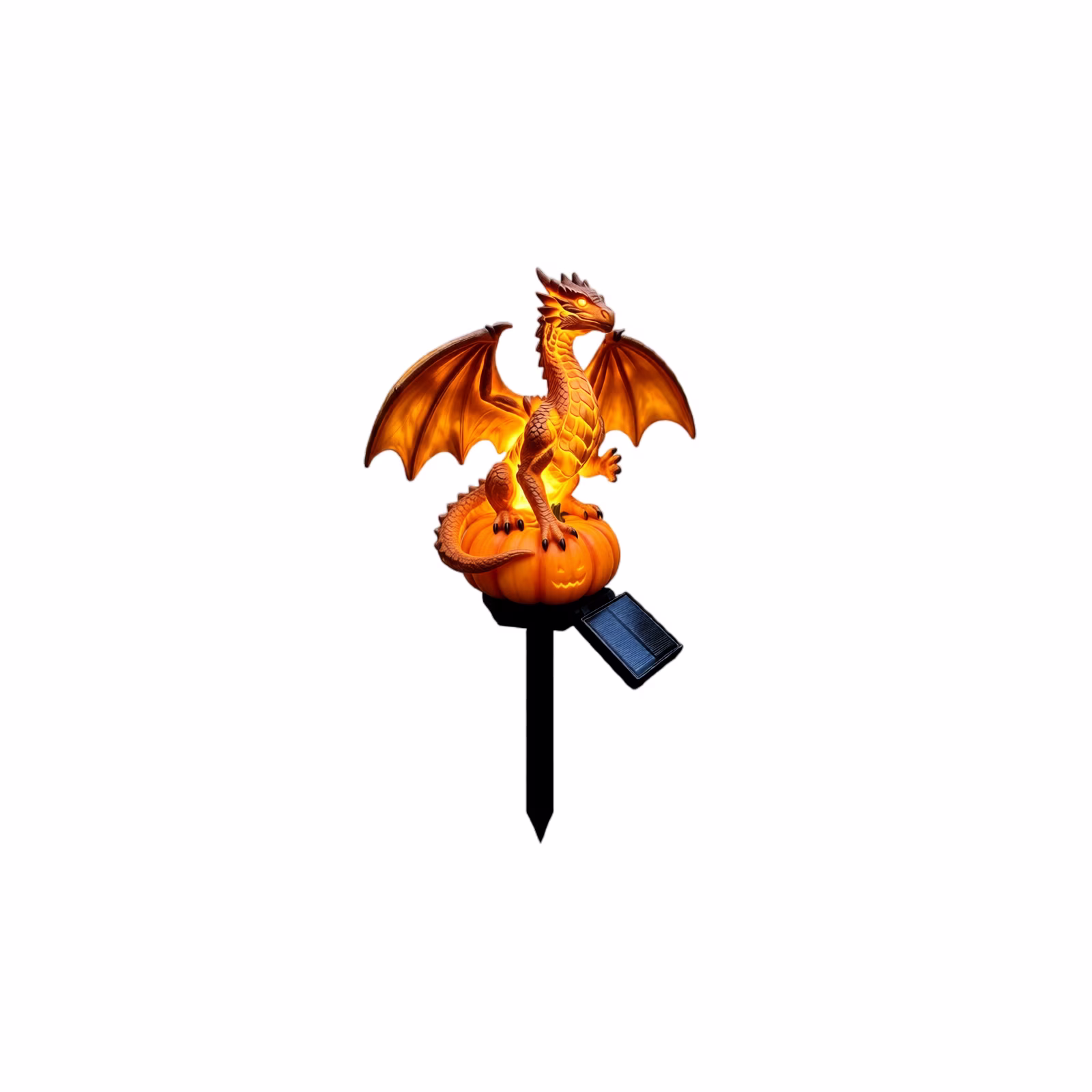 🐉 A Dragon That Glows – And Guards Your Garden