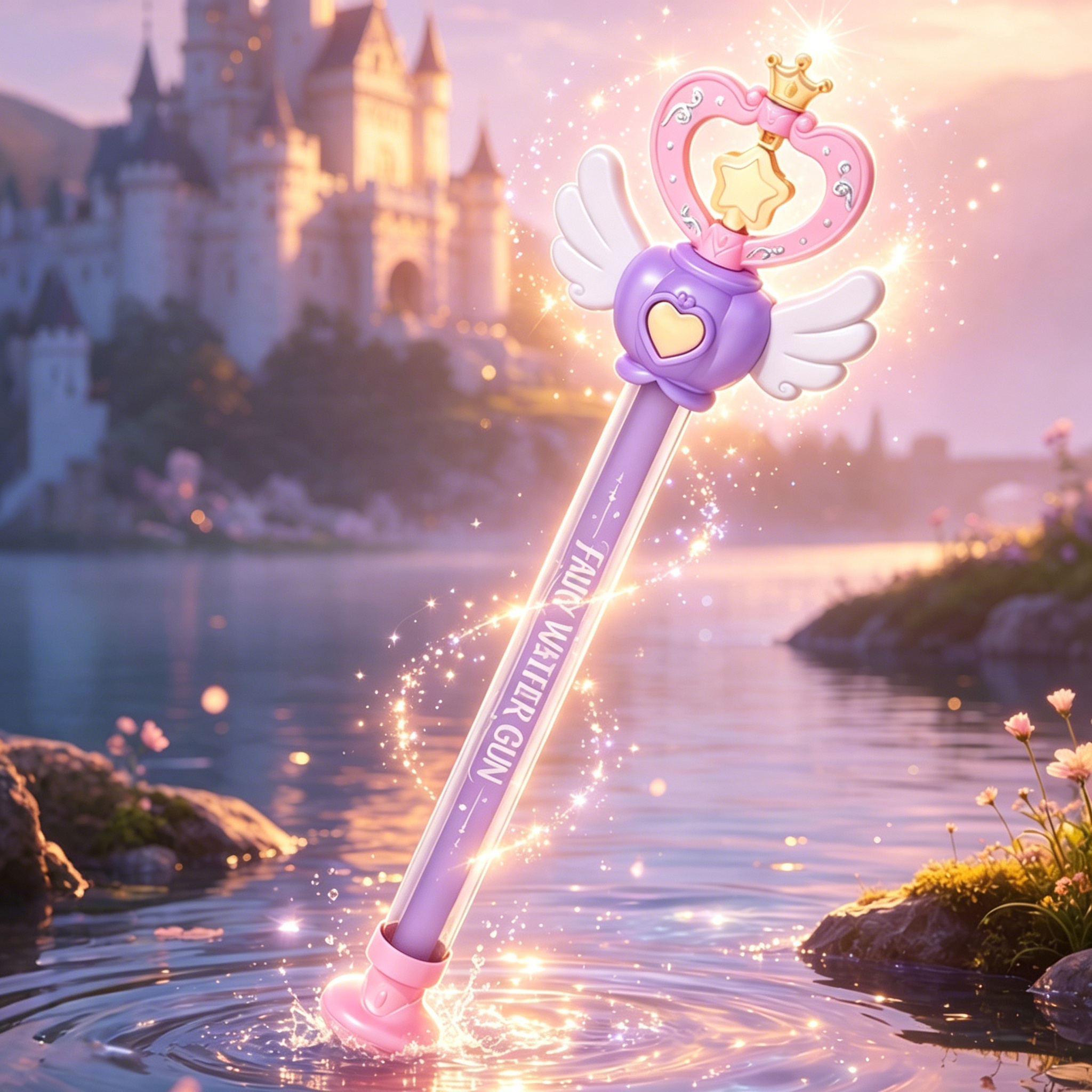 Fairy Spiral Water Wand – Magical Summer Fun for Little Hands 🧚‍♀️💧✨