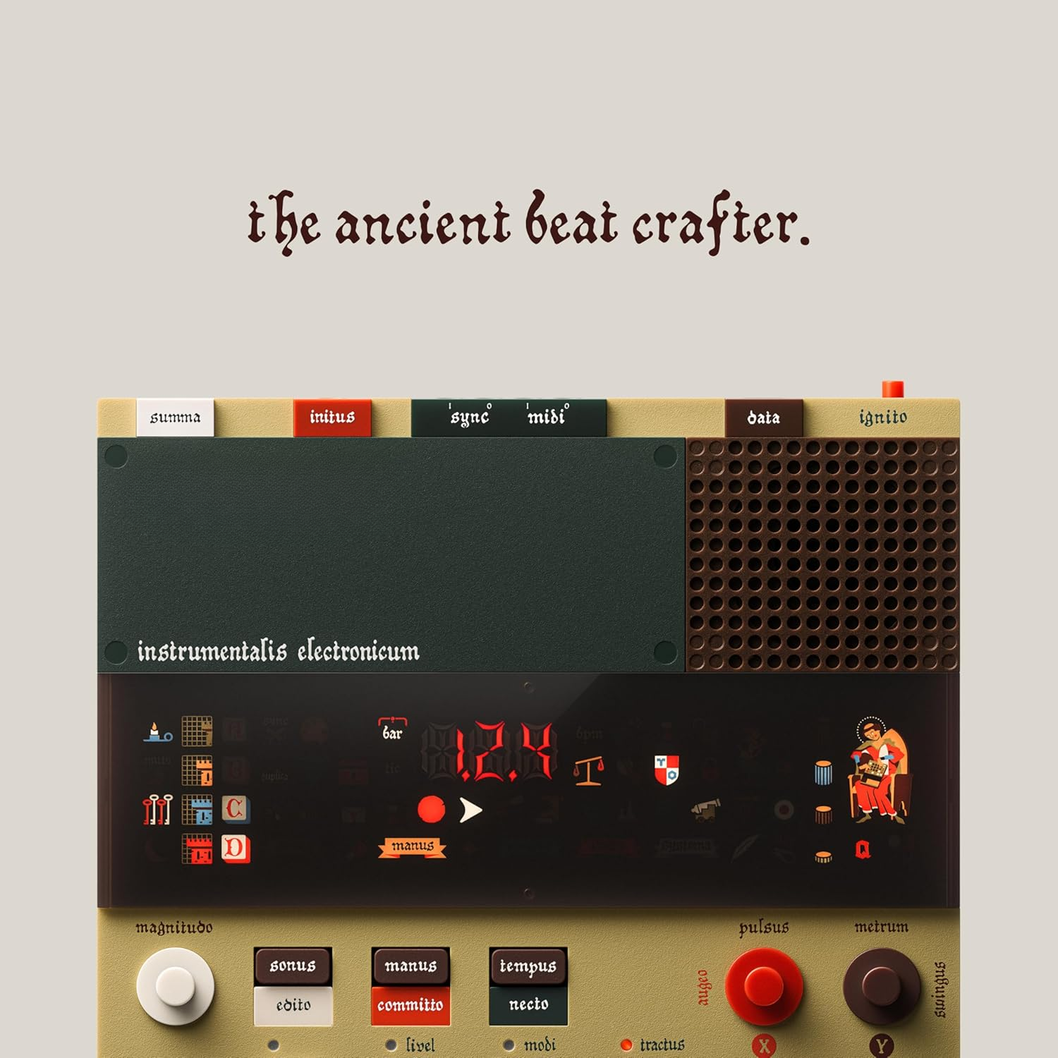 Medieval Electronic Music Instrument 🎵🏰