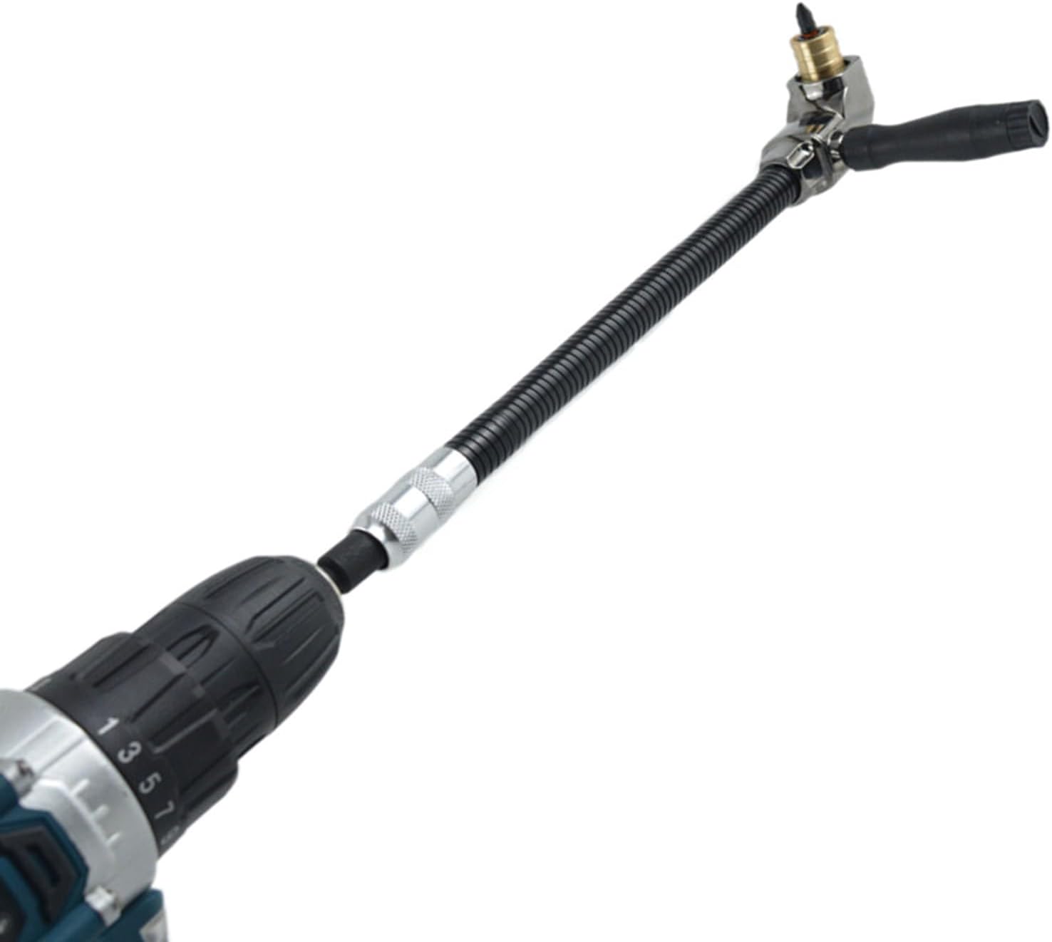 🔥 LAST DAY: 49% OFF 🔥 90° Right Angle Drill Adapter – Perfect for Tight Spaces! 🛠️⚡