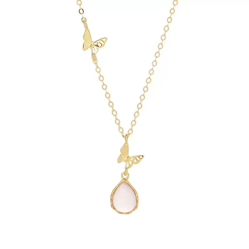 Rose quartz -【Necklace】| 925 silver