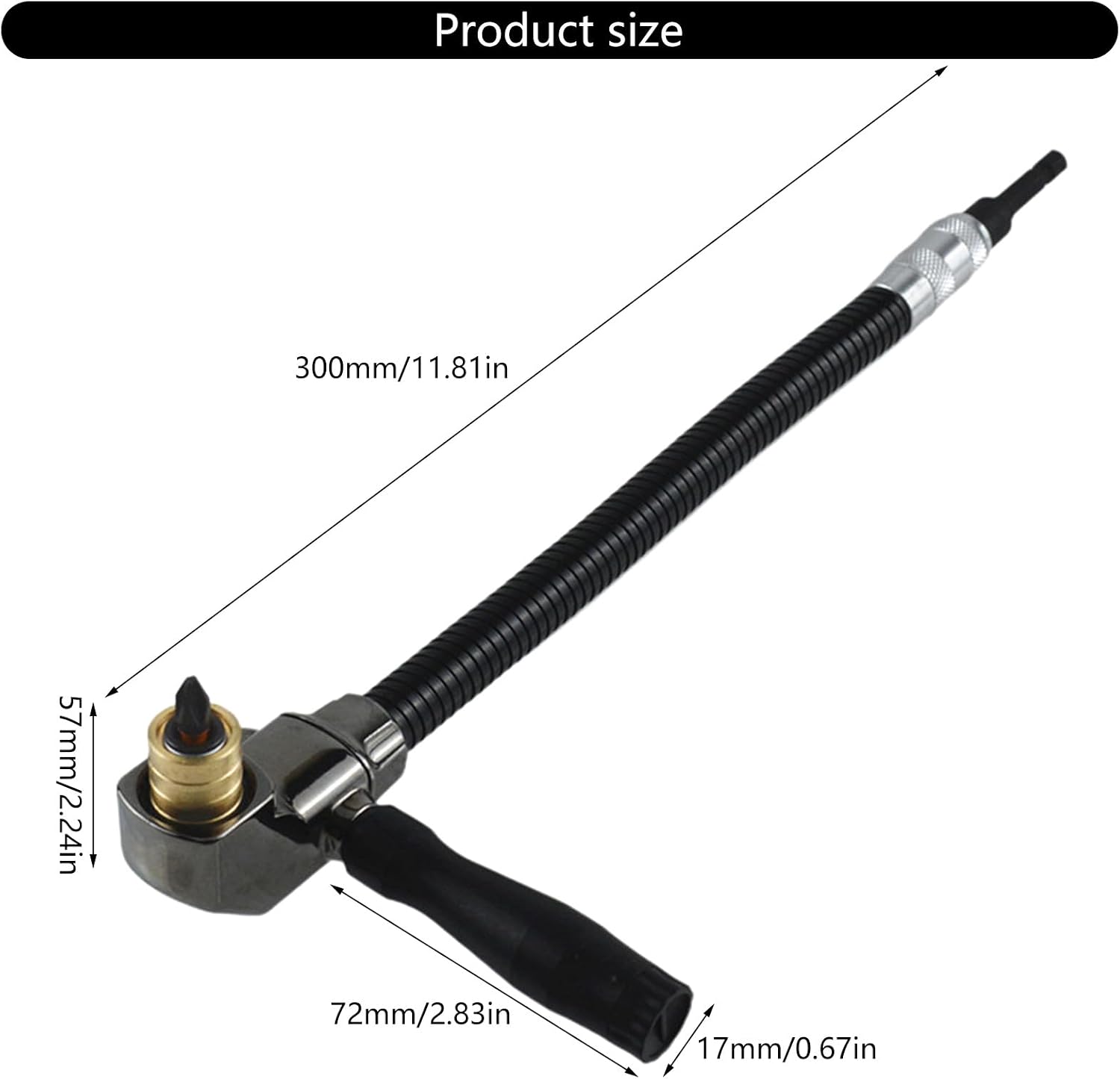 🔥 LAST DAY: 49% OFF 🔥 90° Right Angle Drill Adapter – Perfect for Tight Spaces! 🛠️⚡
