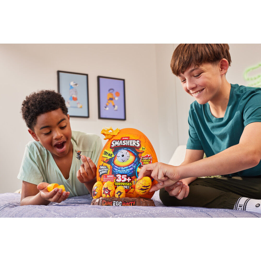 Smashers Dino Egg Hunt | Jurassic Surprise Toy 🦖🥚