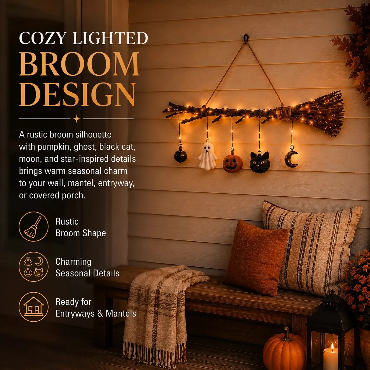 🧹 A Warm Glow for Cozy Autumn Nights