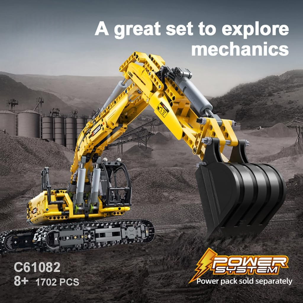 Construction Excavator Building Model 🚧🏗️
