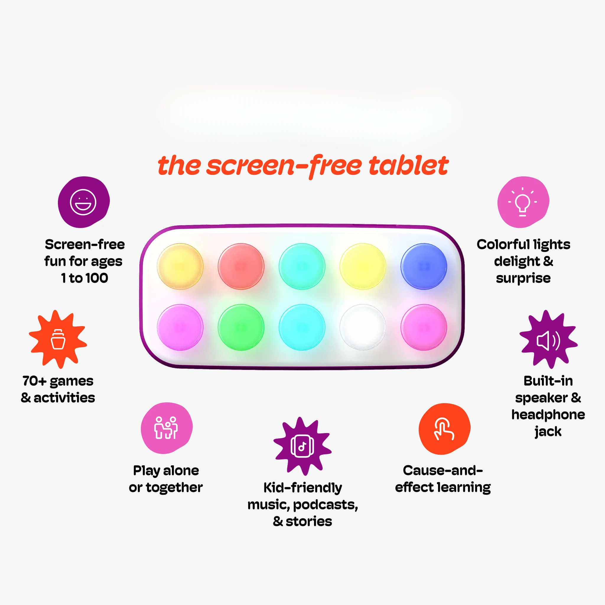 Screen-Free Kids Learning Toy 🔴🟡🔵