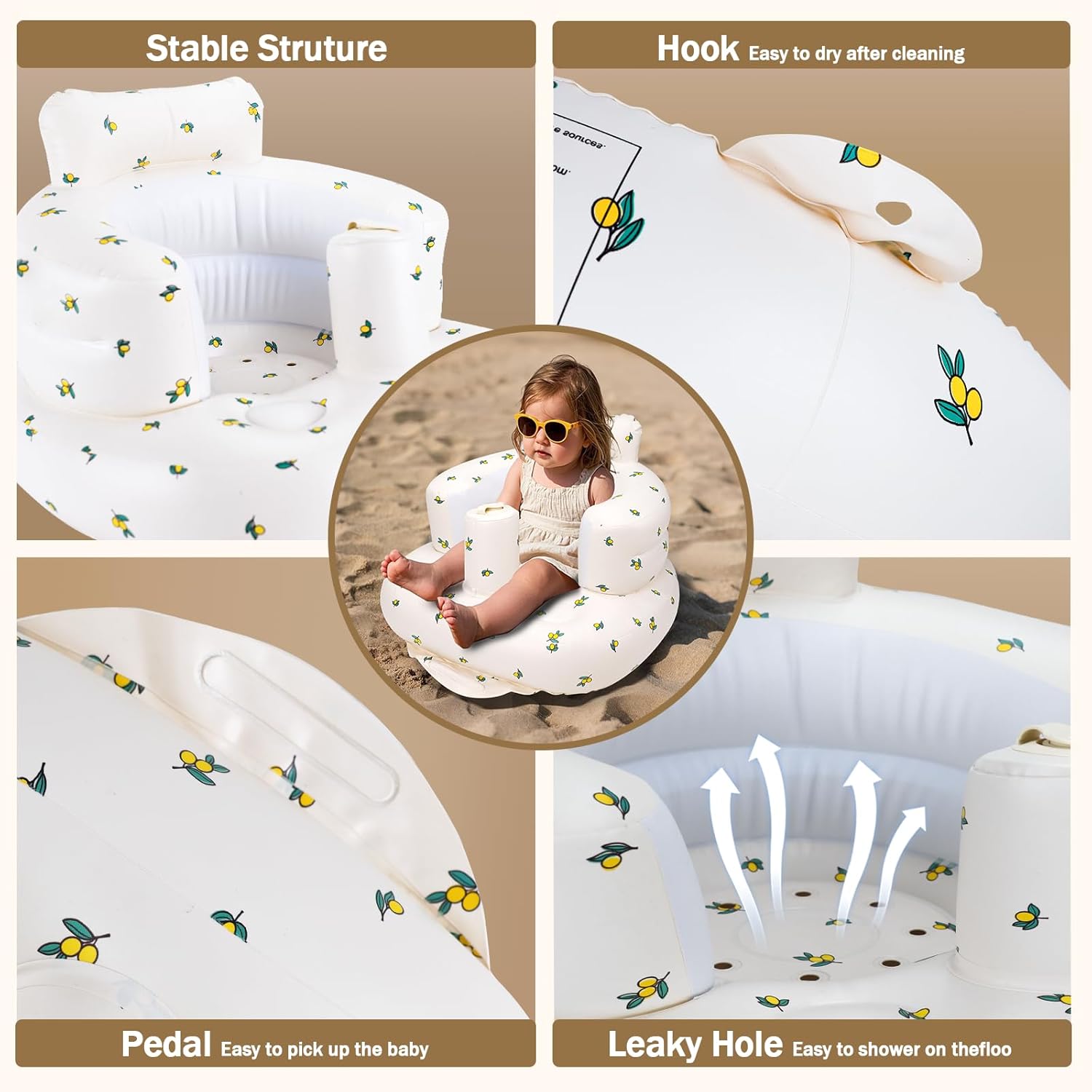 🧸 Inflatable Baby Support Seat