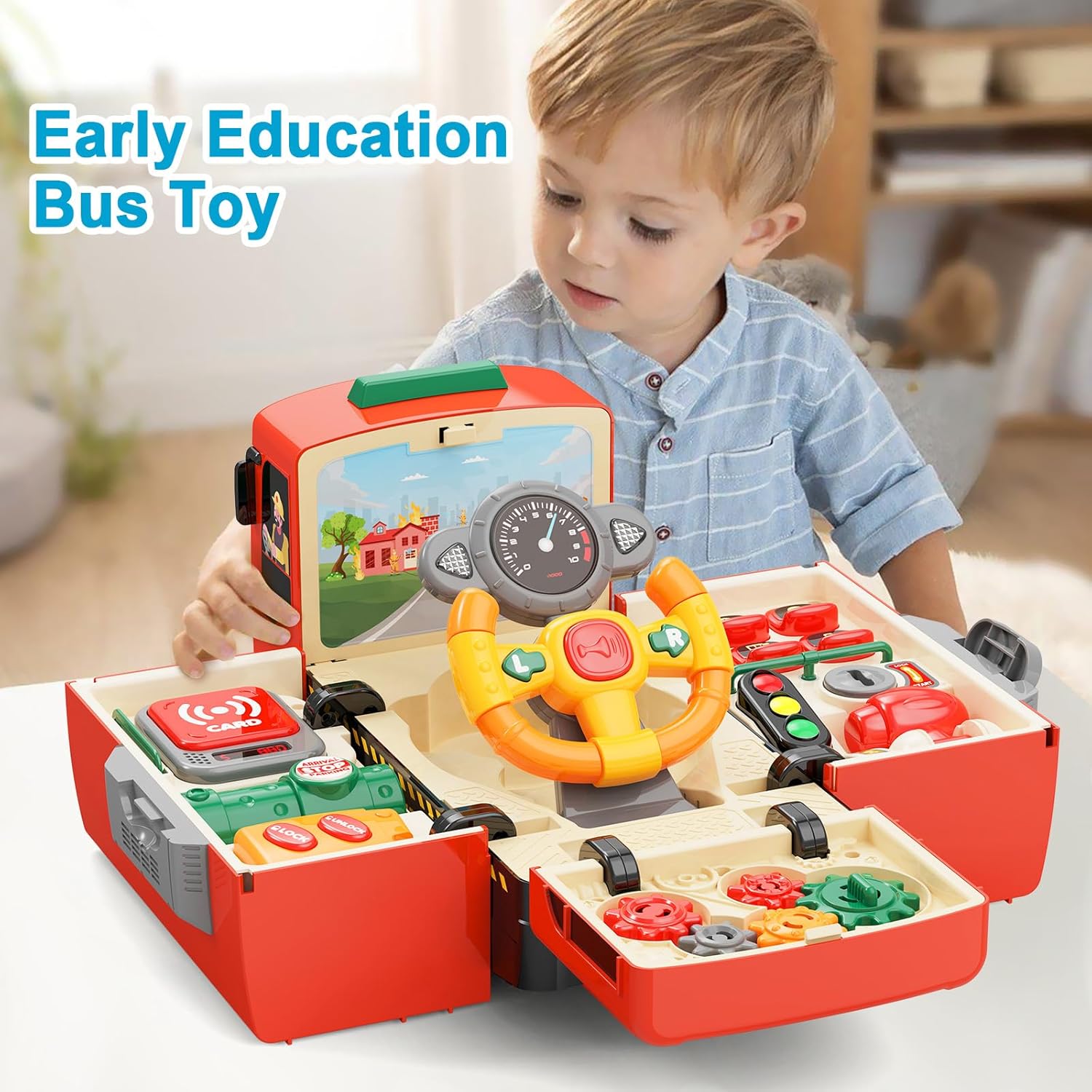 Kids Fire Truck Driving Toy 🚒🔥