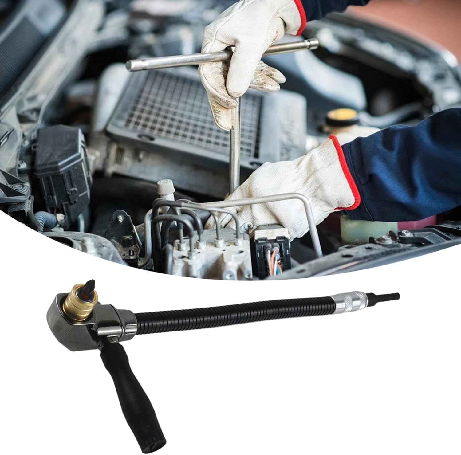 🔥 LAST DAY: 49% OFF 🔥 90° Right Angle Drill Adapter – Perfect for Tight Spaces! 🛠️⚡