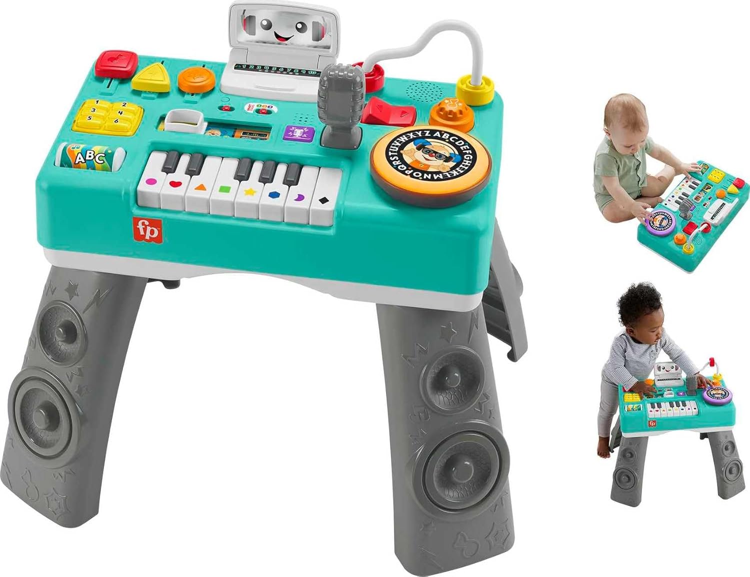 🎵 Musical DJ Activity Table for Toddlers