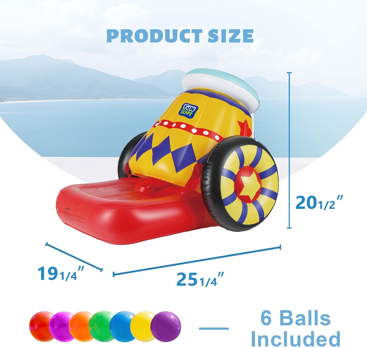 🚀 2-in-1 Splash & Blast Cannon