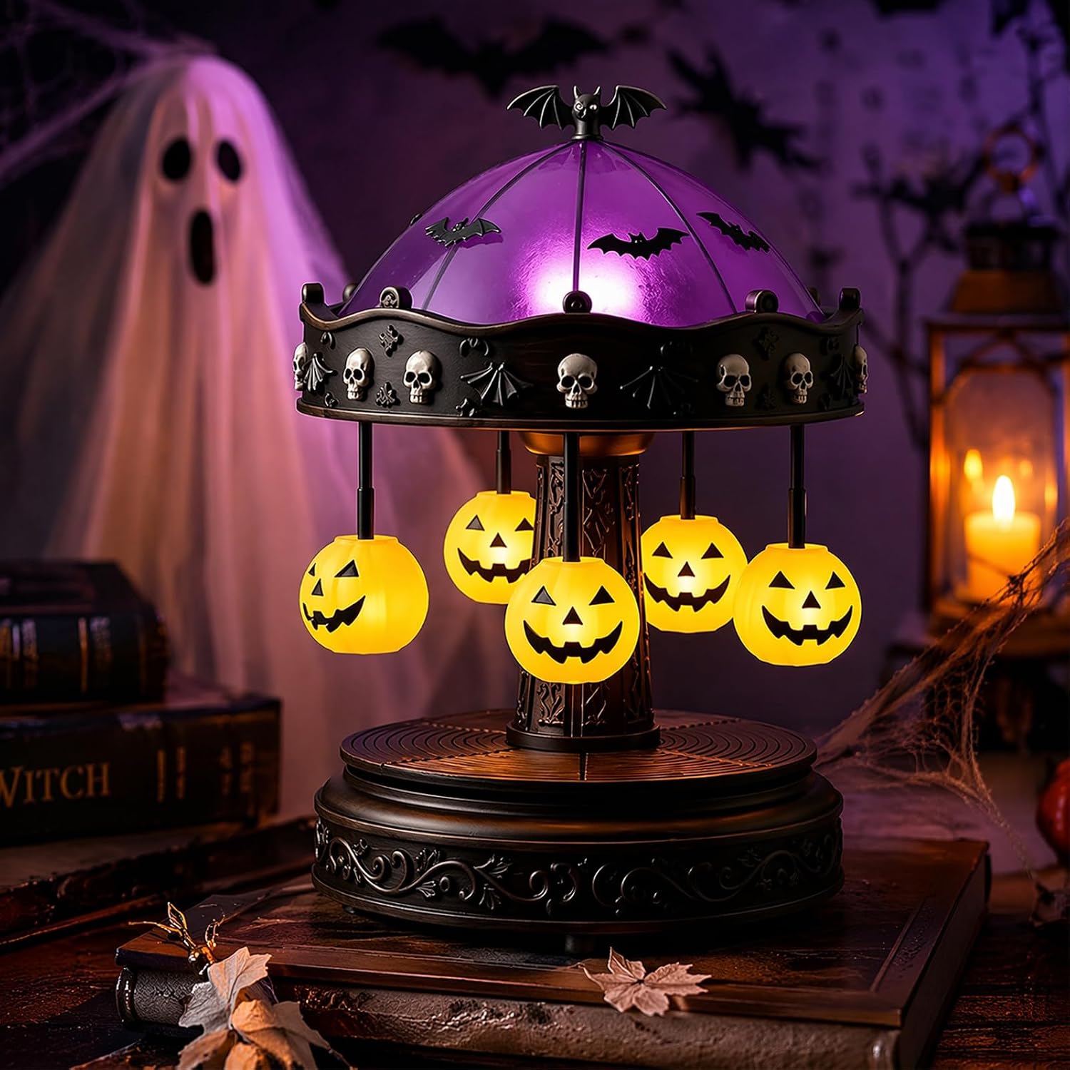 🎠 A Haunted Carousel That Glows — For Your Desk or Shelf