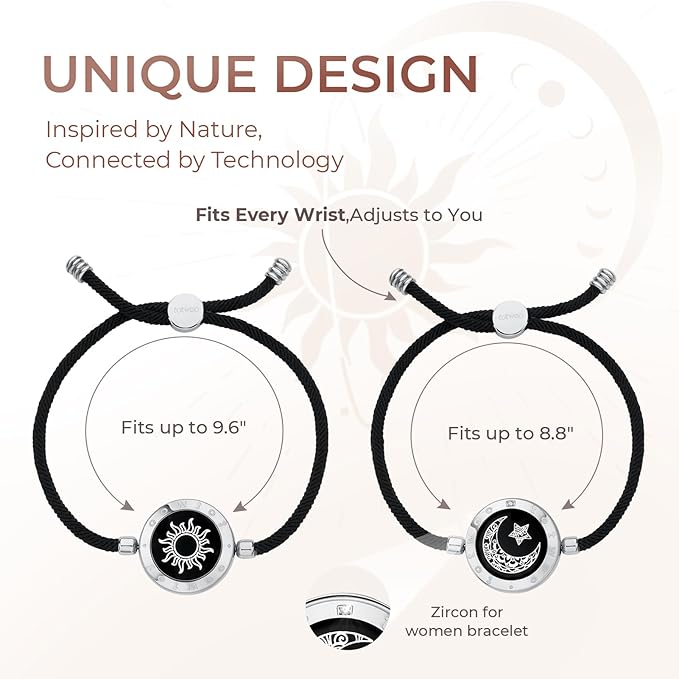 Sun Moon Smart Touch Bracelet 🌙☀️