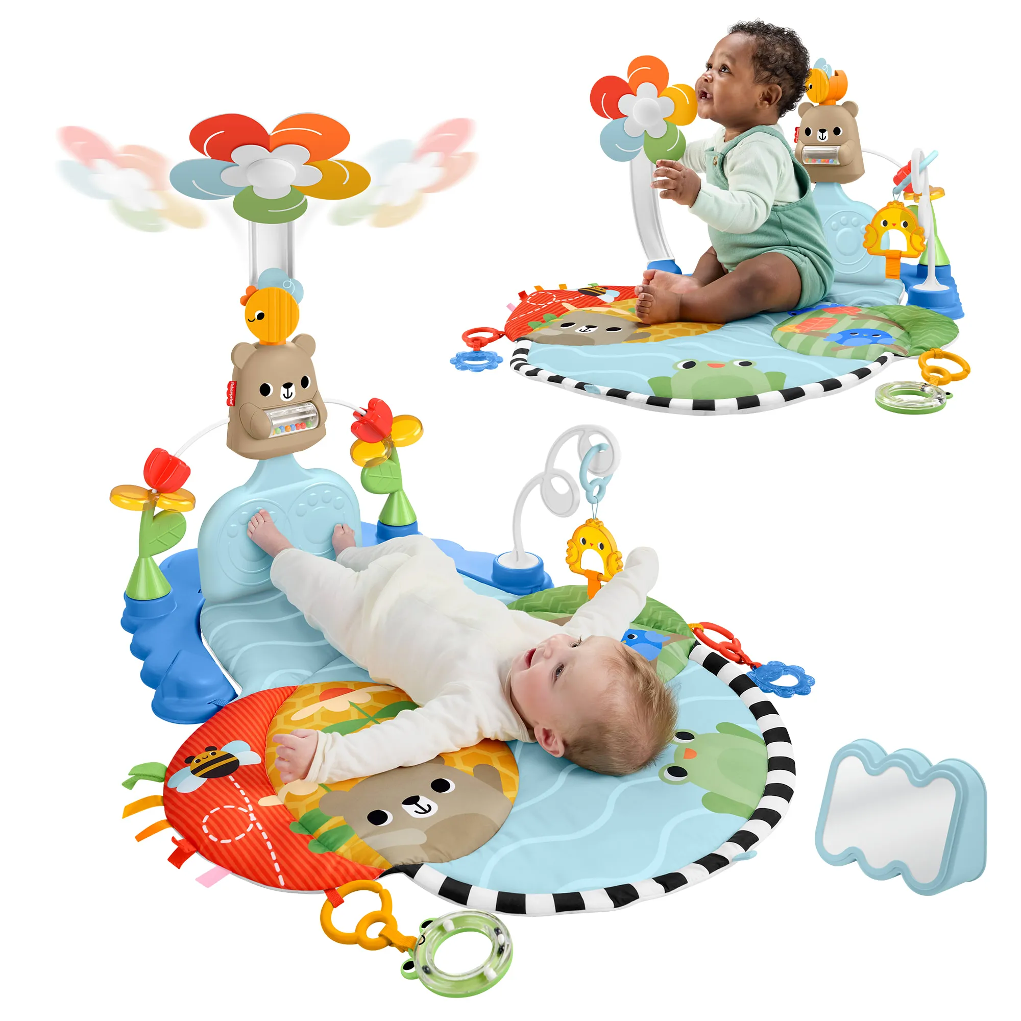 Newborn Sensory Activity Gym 🎨👶