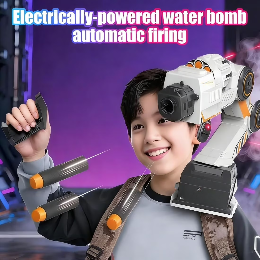 Smart Tracking Mechanical Arm Foam Blaster 🤖💥