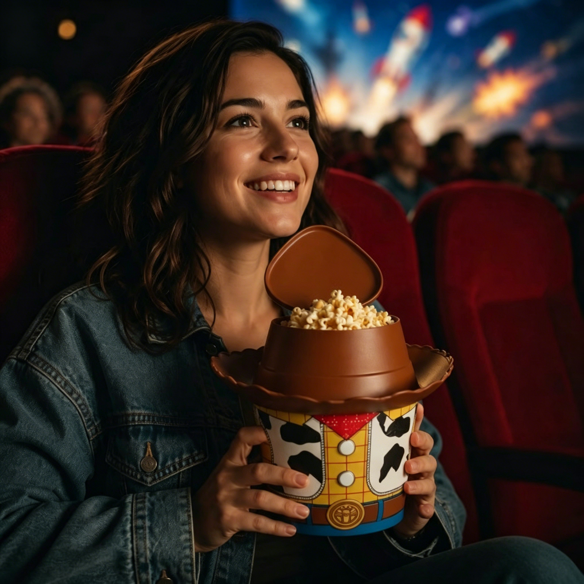 Cowboy Hat Popcorn Bucket – 1.5L Movie Night Essential 🤠🍿