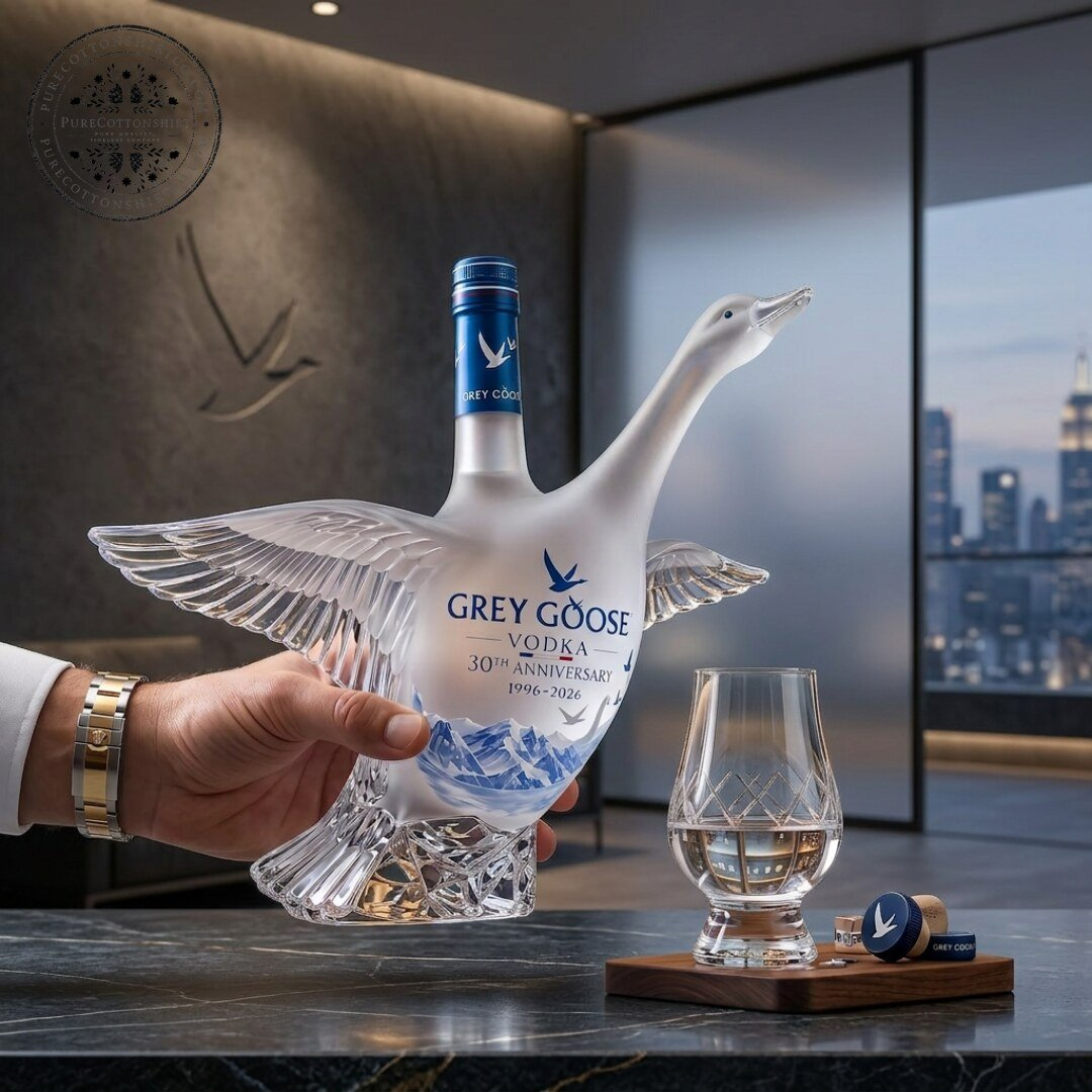 🦢 30th Anniversary Limited Edition – Goose-Shaped Bottle